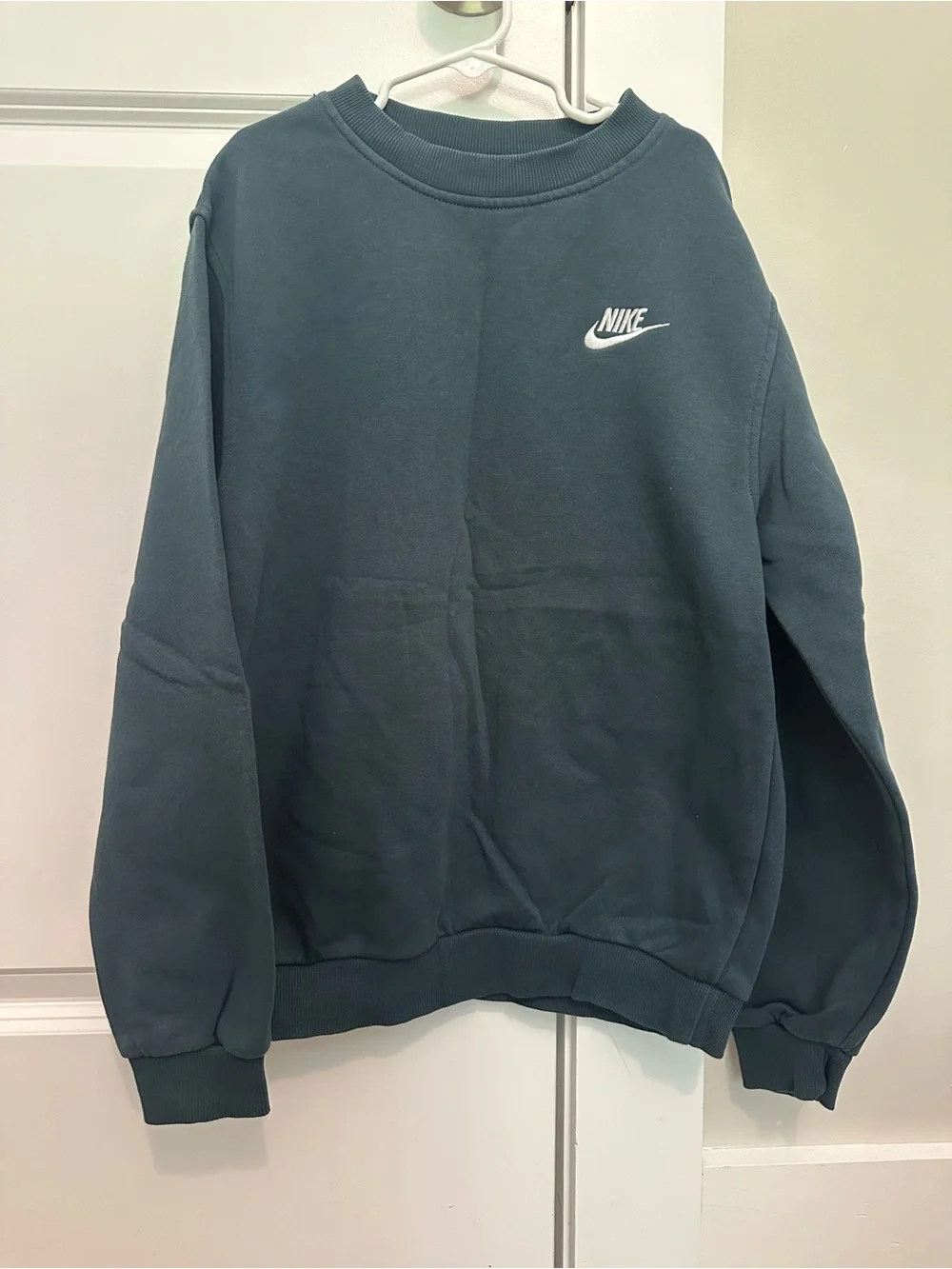 Nike Crewneck with White Embroidered Logo
